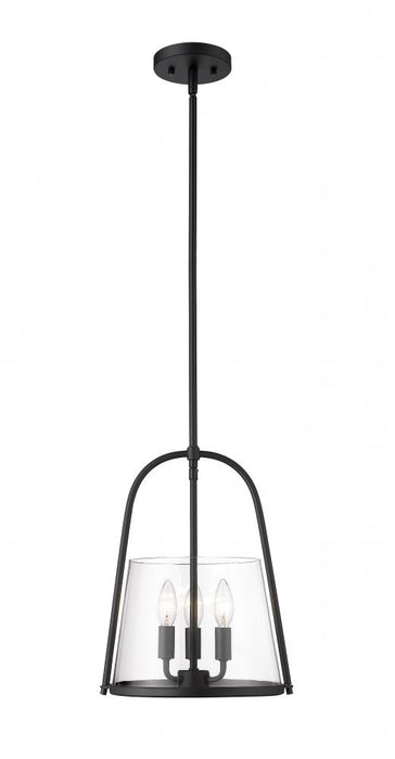 3 Light Pendant | 3041P12-MB
