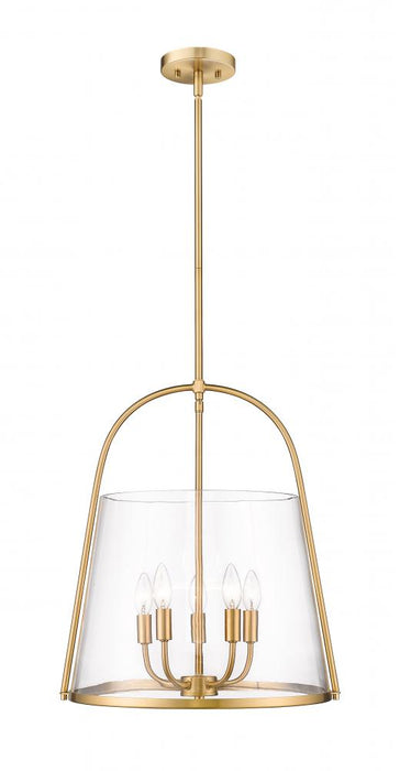 5 Light Pendant | 3041P18-MGLD