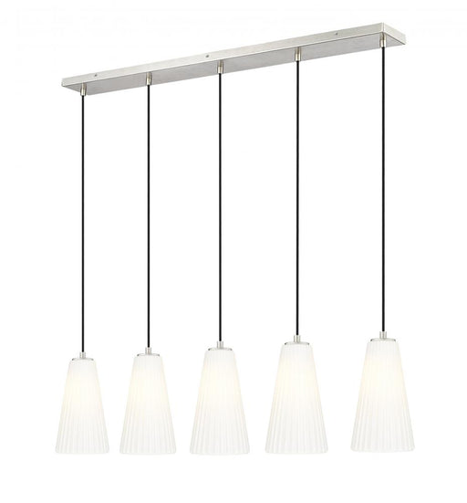 5 Light Linear Chandelier | 3043P6-5L-BN