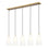 5 Light Linear Chandelier | 3043P6-5L-MGLD