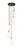 5 Light Chandelier | 3043P6-5R-MB