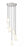 7 Light Chandelier | 3043P6-7R-BN