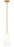 1 Light Pendant | 3043P6-ROD-MGLD