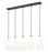 5 Light Linear Chandelier | 3043P7-5L-MB