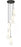 5 Light Chandelier | 3043P7-5R-MB