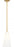 1 Light Pendant | 3043P7-ROD-MGLD