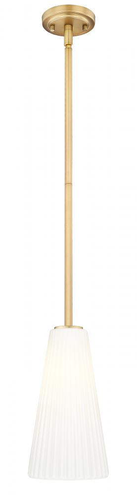 1 Light Pendant | 3043P7-ROD-MGLD