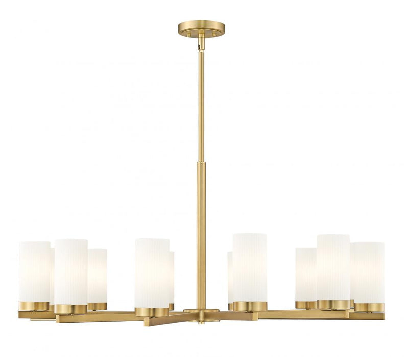 12 Light Chandelier | 3044-12MGLD