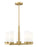 5 Light Chandelier | 3044-5MGLD