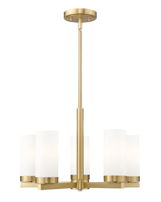 5 Light Chandelier | 3044-5MGLD