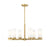 6 Light Chandelier | 3044-6MGLD