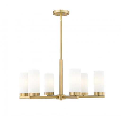 6 Light Chandelier | 3044-6MGLD