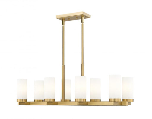 8 Light Linear Chandelier | 3044-8L-MGLD