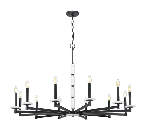12 Light Chandelier | 3045-12MB