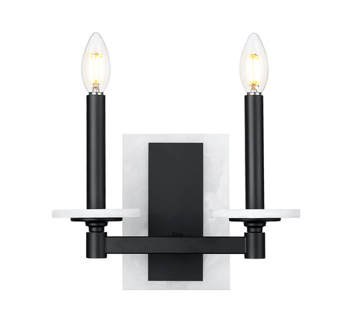 2 Light Wall Sconce | 3045-2S-MB