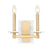 2 Light Wall Sconce | 3045-2S-MGLD