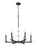 6 Light Chandelier | 3045-6MB