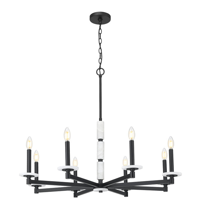 8 Light Chandelier | 3045-8MB