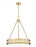 3 Light Pendant | 3046P22-MGLD-LED