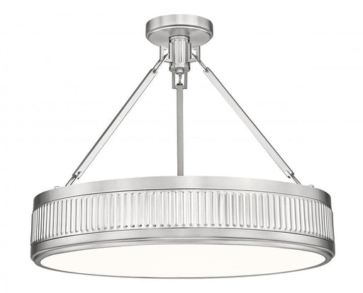 3 Light Semi Flush Mount | 3046SF22-SN-LED