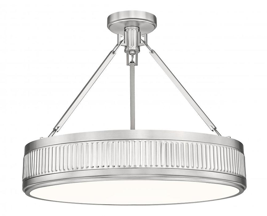 3 Light Semi Flush Mount | 3046SF22-SN-LED