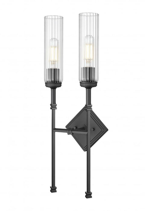 2 Light Wall Sconce | 3047-2S-MB