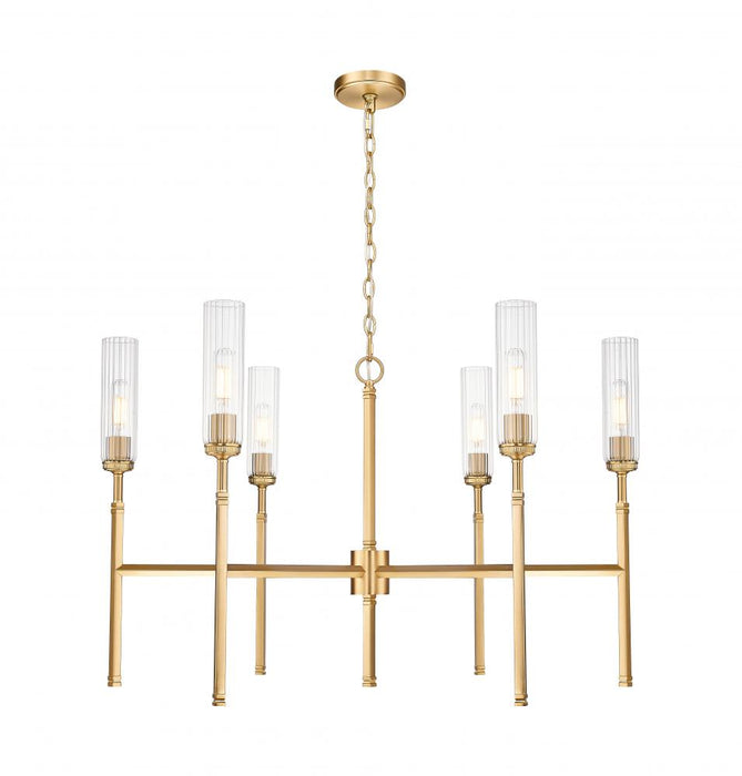 6 Light Chandelier | 3047-6MGLD