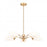 5 Light Chandelier | 3048-5MGLD