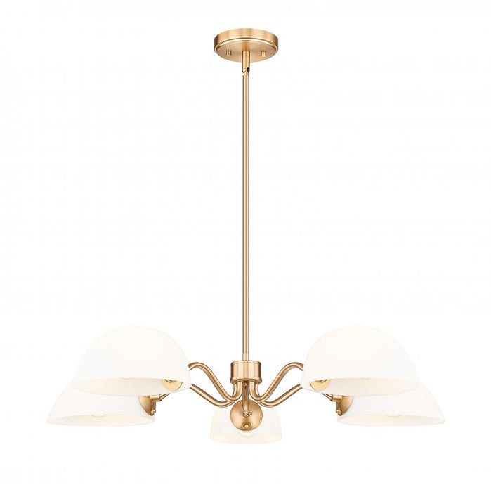 5 Light Chandelier | 3048-5MGLD