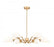 6 Light Chandelier | 3048-6MGLD