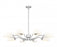 8 Light Chandelier | 3048-8BN