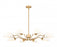 8 Light Chandelier | 3048-8MGLD