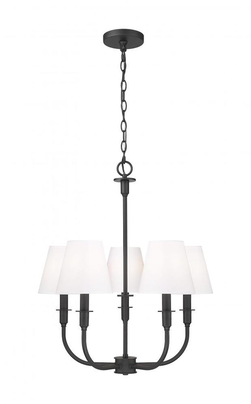 5 Light Chandelier | 3049-18C-MB
