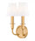 2 Light Wall Sconce | 3049-2S-RB