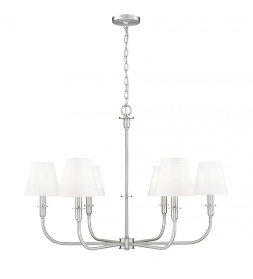 6 Light Chandelier | 3049-32BN