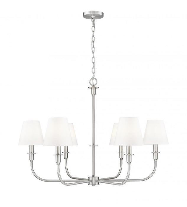 6 Light Chandelier | 3049-32BN