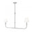 2 Light Linear Chandelier | 3049-42L-BN