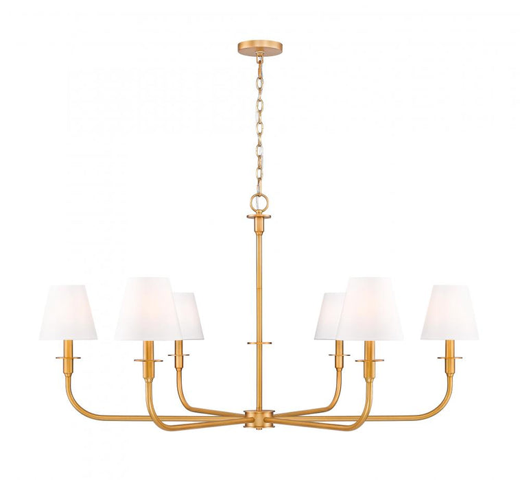 6 Light Chandelier | 3049-45RB