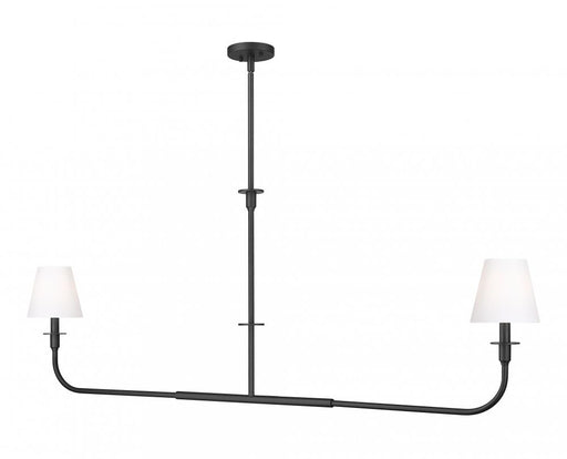 2 Light Linear Chandelier | 3049-60L-MB