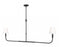 2 Light Linear Chandelier | 3049-60L-MB