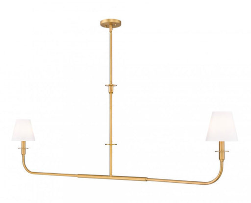 2 Light Linear Chandelier | 3049-60L-RB