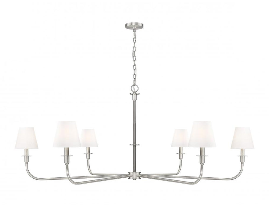 6 Light Chandelier | 3049-62BN