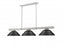 3 Light Billiard | 3050-3BN-SMB