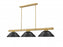3 Light Billiard | 3050-3RB-SMB