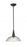 1 Light Pendant | 3051P12-MB