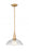 1 Light Pendant | 3051P12-MGLD