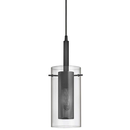 1lt Incandescent Pendant, Mb W/ Clr Glass | 30961-CM-MB