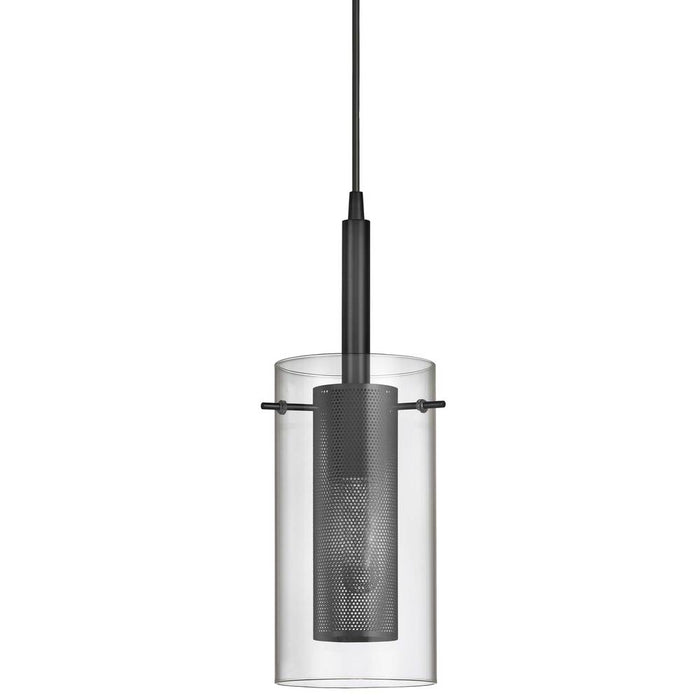 1lt Incandescent Pendant, Mb W/ Clr Glass | 30961-CM-MB