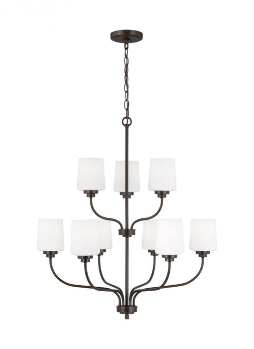 Windom Nine Light Chandelier | 3102809-710
