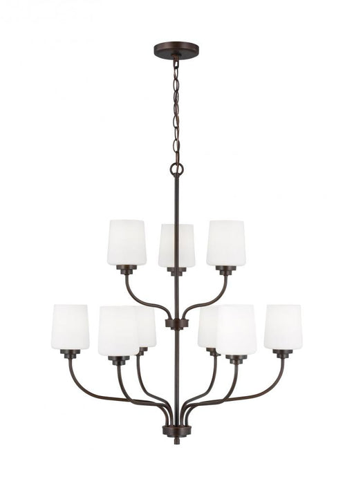 Windom Nine Light Chandelier | 3102809-710
